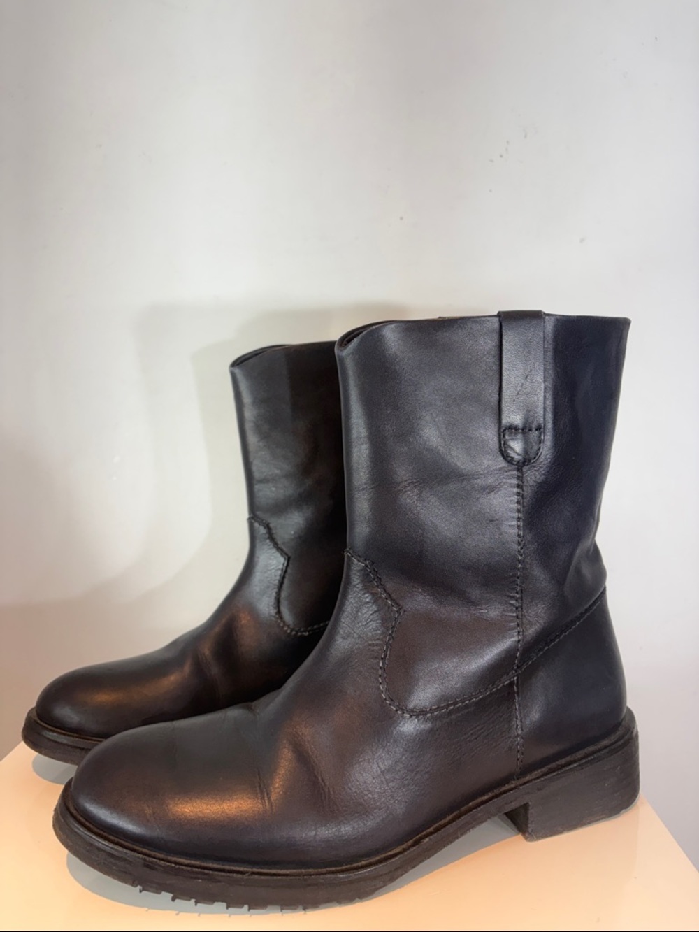 Vintage Foundry Co. Alaina Women's black Leather Western boots size 10